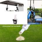 Dr.Acces Universal Golf Cart Sand Bottle With Rattle Proof Holder For Club Car Ezgo Yamaha,Divots Filler Sand & Seed Bottle