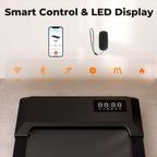 Lacuffy Walking Pad, Under Desk Treadmill, Mini Portable Treadmill With App And Remote Control, 2.5 Hp Quiet Walking Jogging Mac