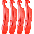 Gorilla Force  Ultra Strong Bike Tire Levers  4 Pack  Lava Red