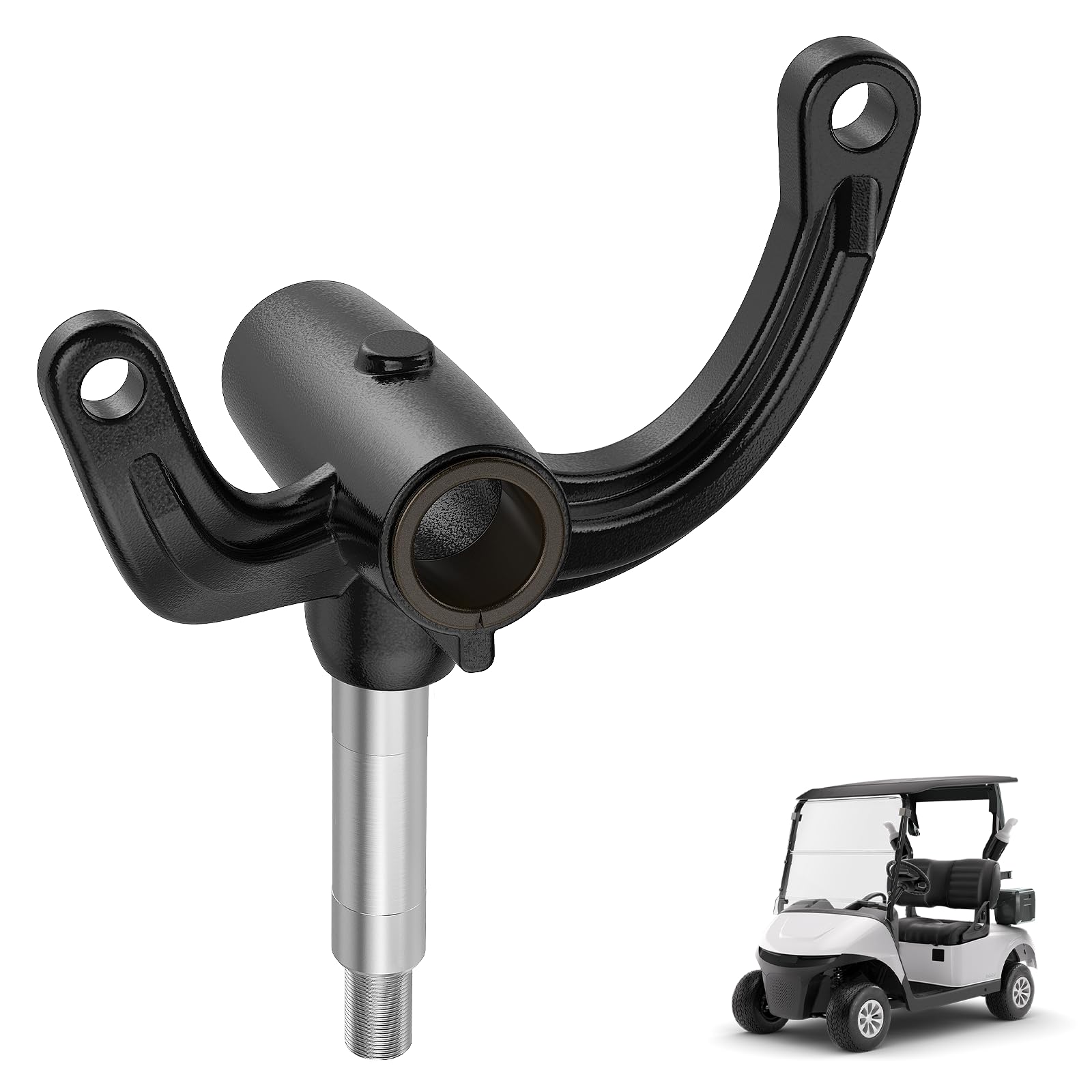 Panglong EZGO RXV Golf Cart Passenger Spindle Assembly-Front Spindle Right, Suitable for 2008-Up EZGO RXV G and E Models, EZGO R