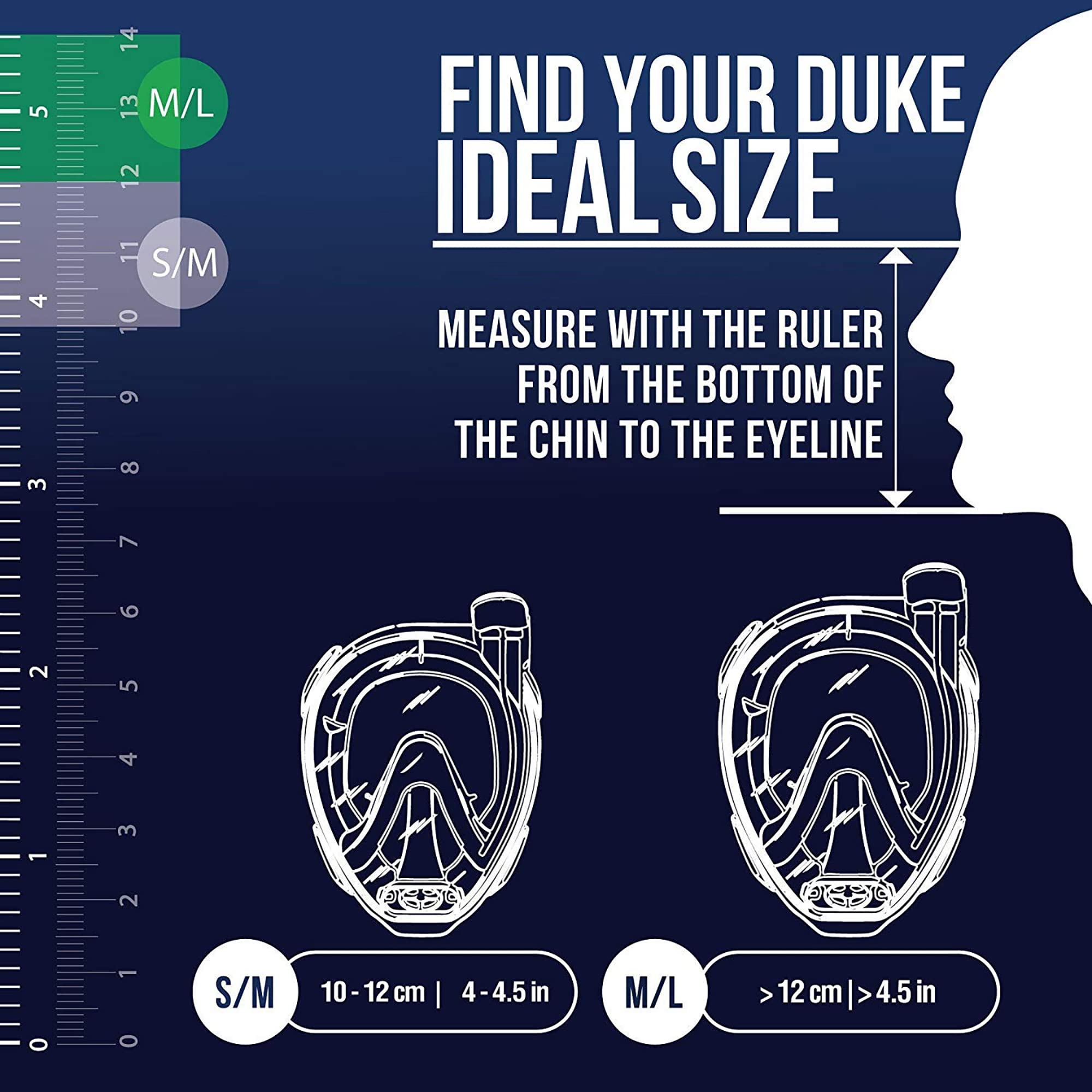Cressi Duke Dry, Clear/Translucent Pink, S/M