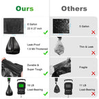 100 Portable Toilet Bags - Camping Toilet Bags, Biodegradable Porta Potty Bag For Portable Toilet, 8 Gallon Toilet Waste Bags Fo