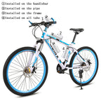 Fivebox Lightweight Aluminum Alloy Bicycle Water Bottle Cage Holder For Outdoor Activities (Silver)