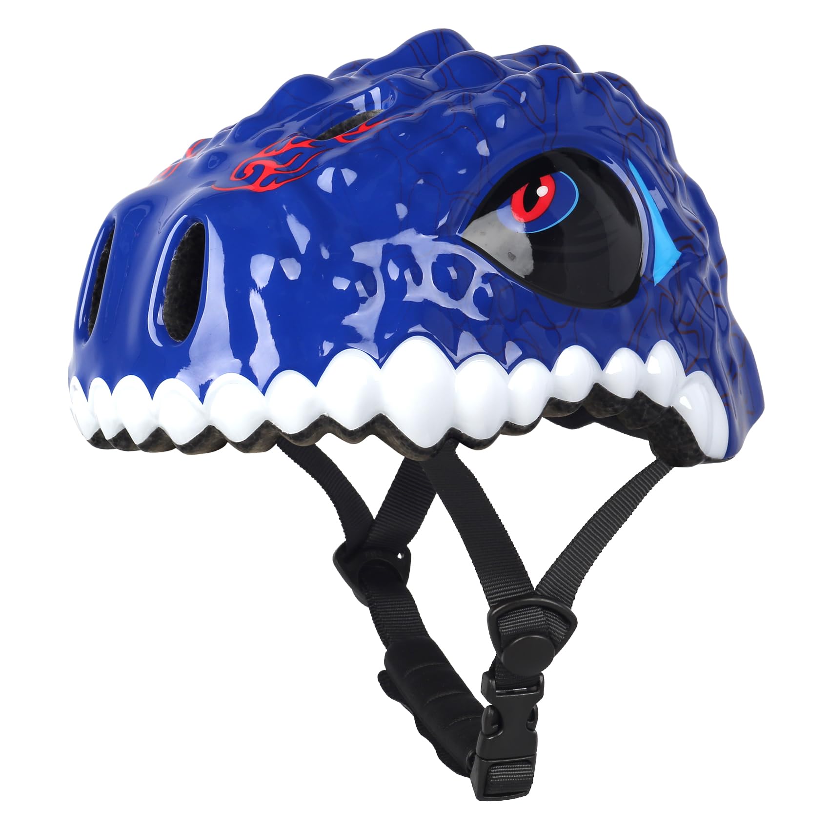 Toddler Kids Bike Helmet,3D Dinosaur Helmets for Boys Girls Infant/Baby to Children 1/2/3/4/5/6/7/8 Years Old Lightweight Adjust