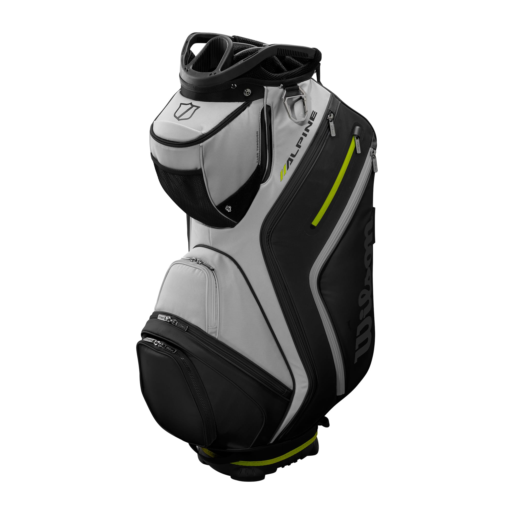 Wilson Staff Alpine Golf Cart Bag - Light Grey/Black