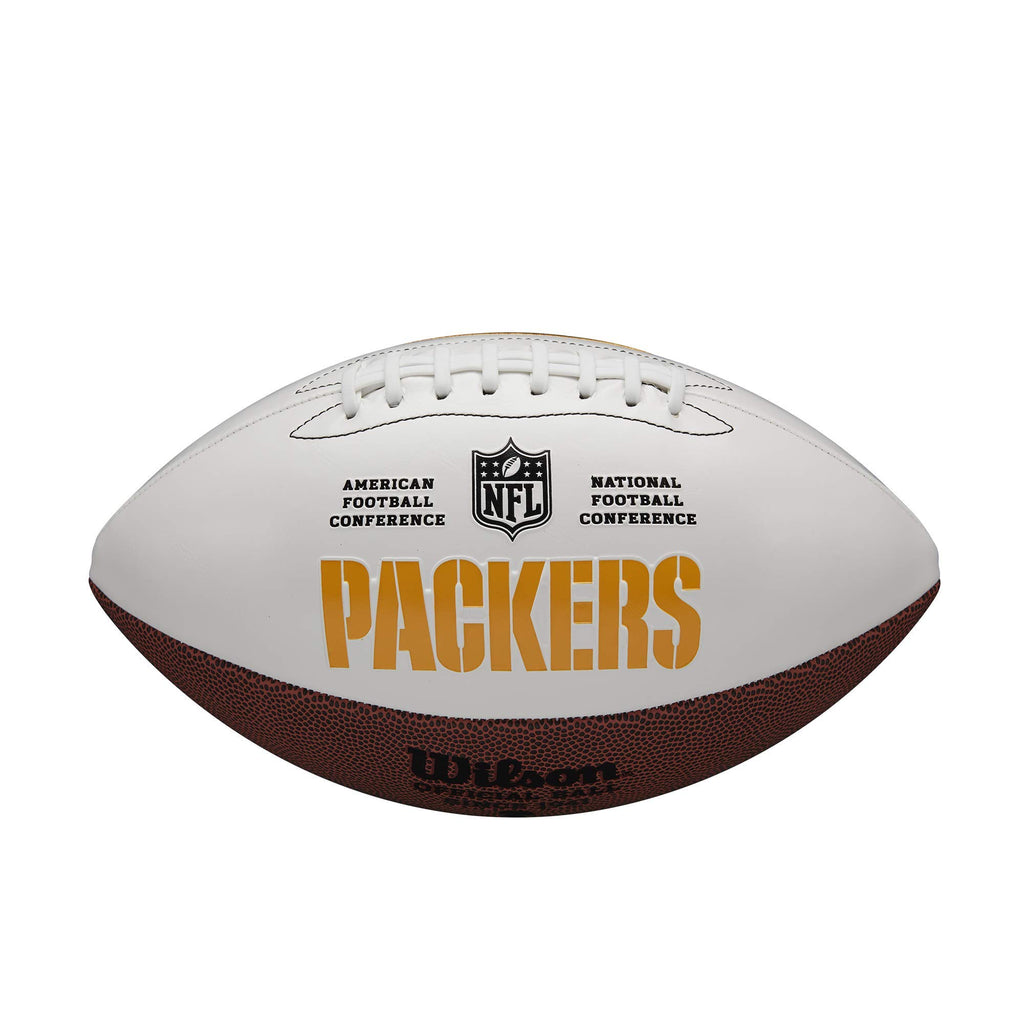 Wilson Nfl Live Team Autograph Football, Green Bay Packers