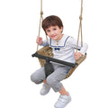 Kids Swing Seats Indoor Hand-Made Net Swing with Adjustable Rope Tree Swings for Kid Child Backyard Playground Swings Outside In