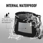 XINQIDAI Golf Club and Golf Ball Cleaning Bag - Cleans Club Grooves, Golf Bag Accessories,Waterproof Clean Face Tech, Detachable