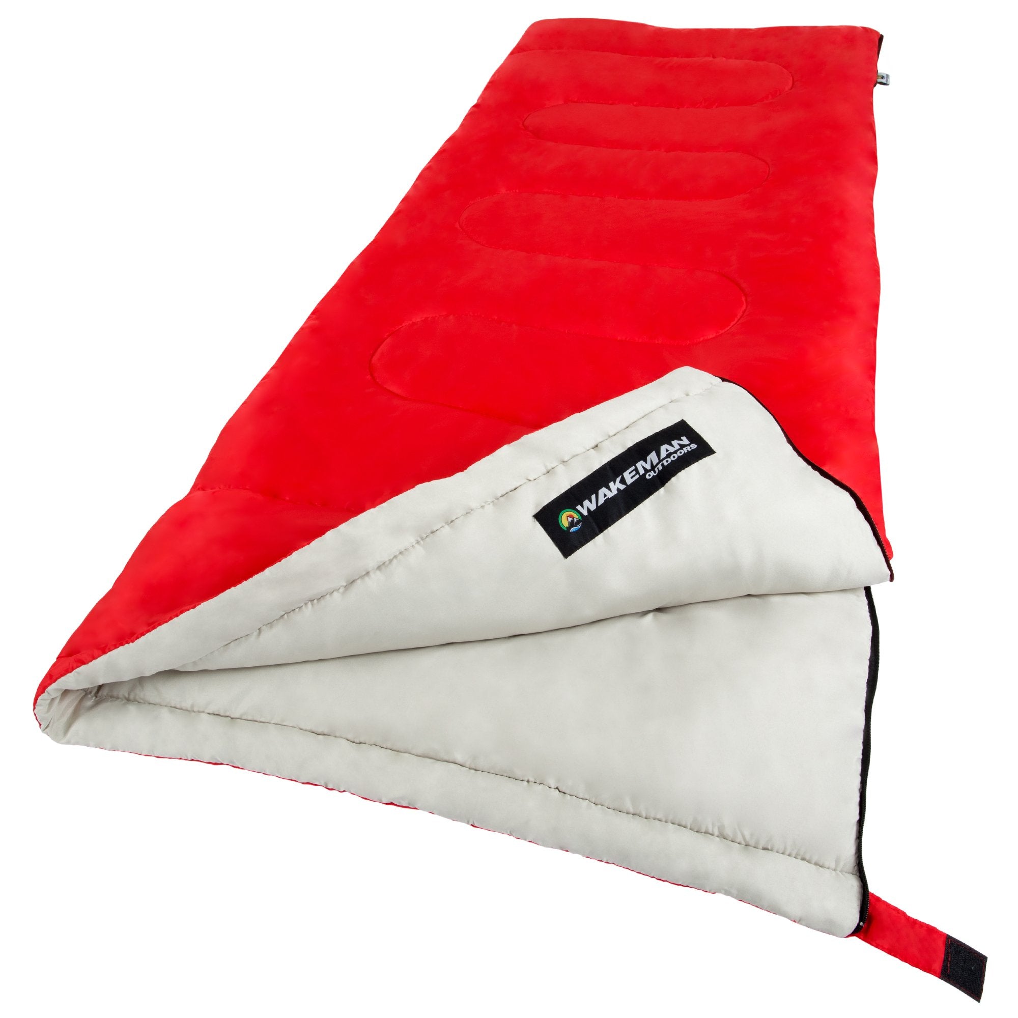 2-Season Sleeping Bag With Carrying Bag For Adults And Kids - Spirit Lake Sleeping Bag For Camping And Festivals By Wakeman Outd