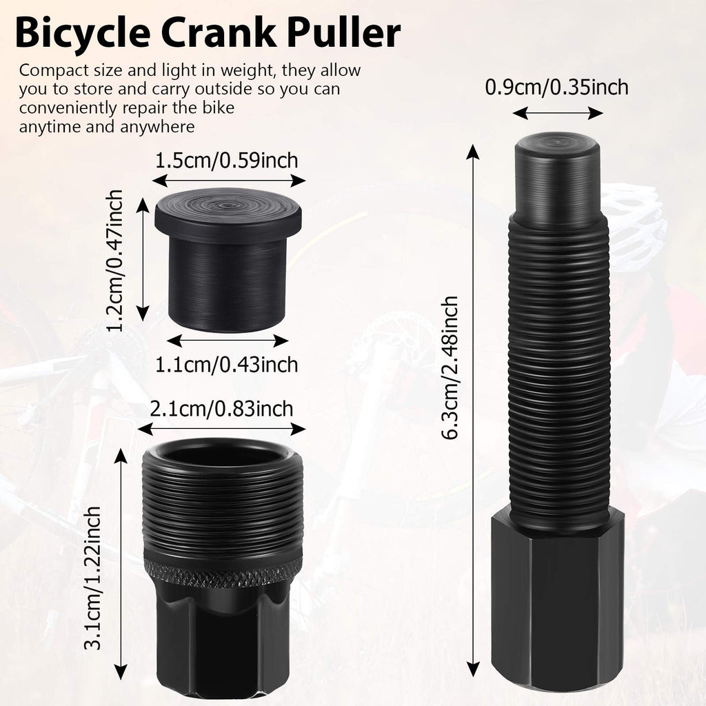 Skylety Crank Remover Bicycle Crank Puller Bike Crankset Crank Arm Puller Compact Crank Puller Cycling Power Pull Crank Pulley T