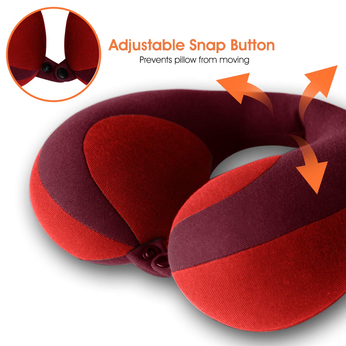 Infanzia Kids Chin Supporting Travel Neck Pillow, Prevent Head From Falling Forward, Comfortably Supports Head, Neck And Chin -
