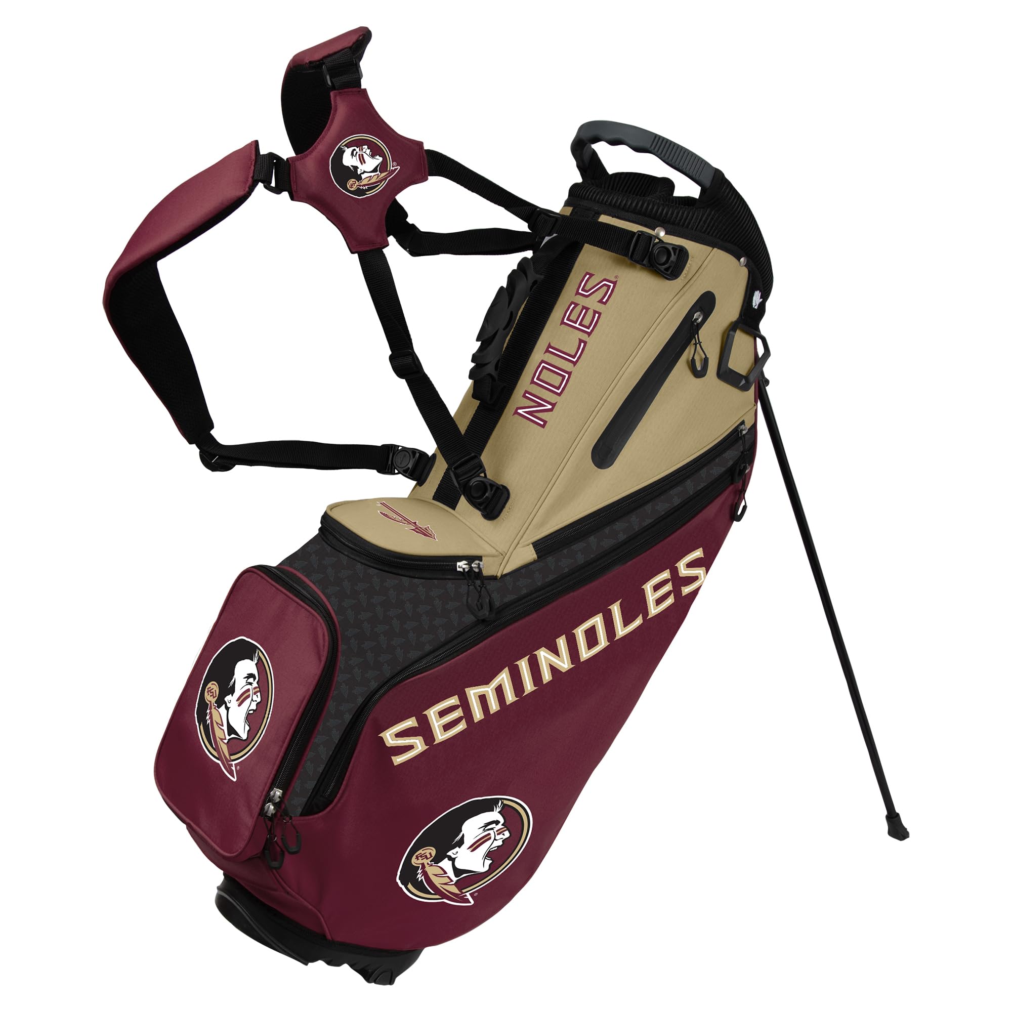 Team Effort Back Nine Stand Bag NCAA Florida State Seminoles