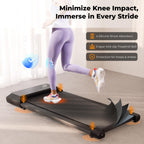 Lacuffy Walking Pad, Under Desk Treadmill, Mini Portable Treadmill With App And Remote Control, 2.5 Hp Quiet Walking Jogging Mac