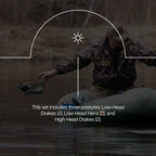 Avian X Topflight Gadwall Decoys Perfectly Replicated Late Season Gray Ducks, Weight Forward Swim Keel, Realistic Movement, Set