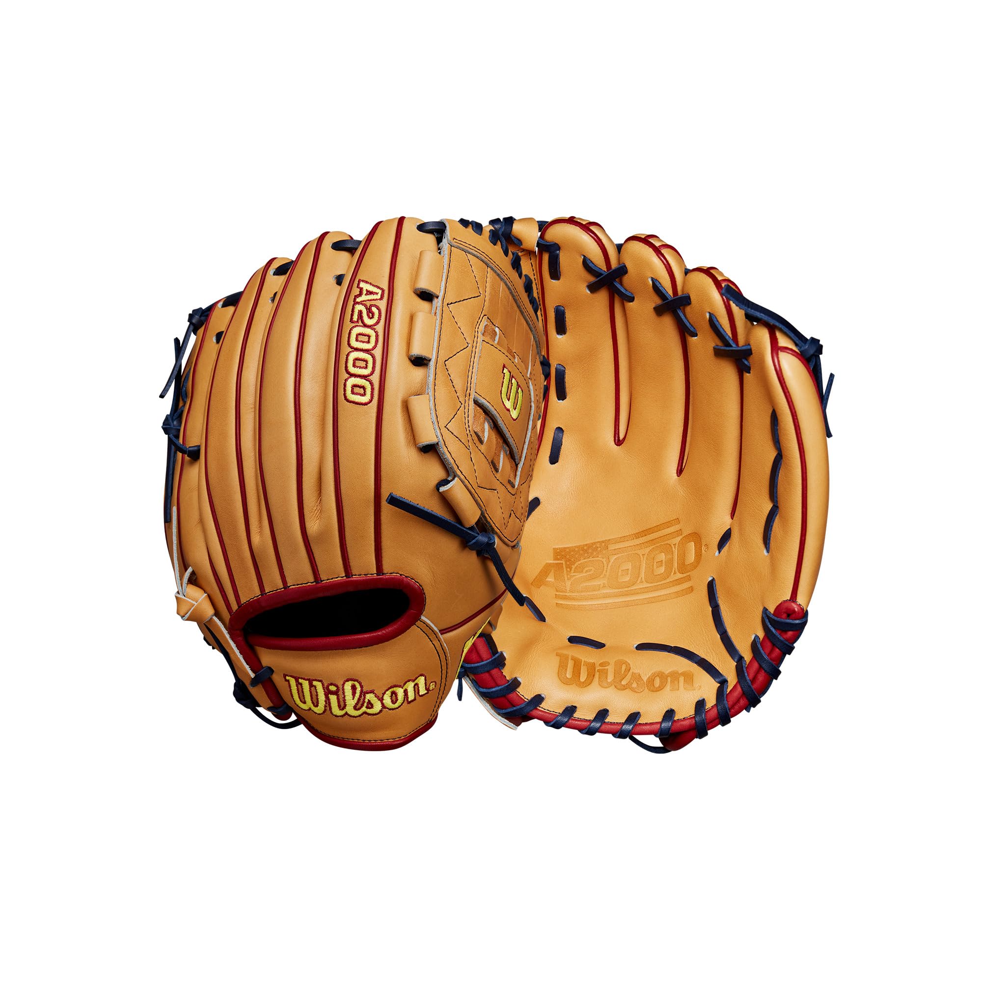 Wilson Winter 2024 A2000 Rachel Garcia Gm 12'' Fastpitch Pitcher'S Glove - Tan/Red/Black, Right Hand Throw