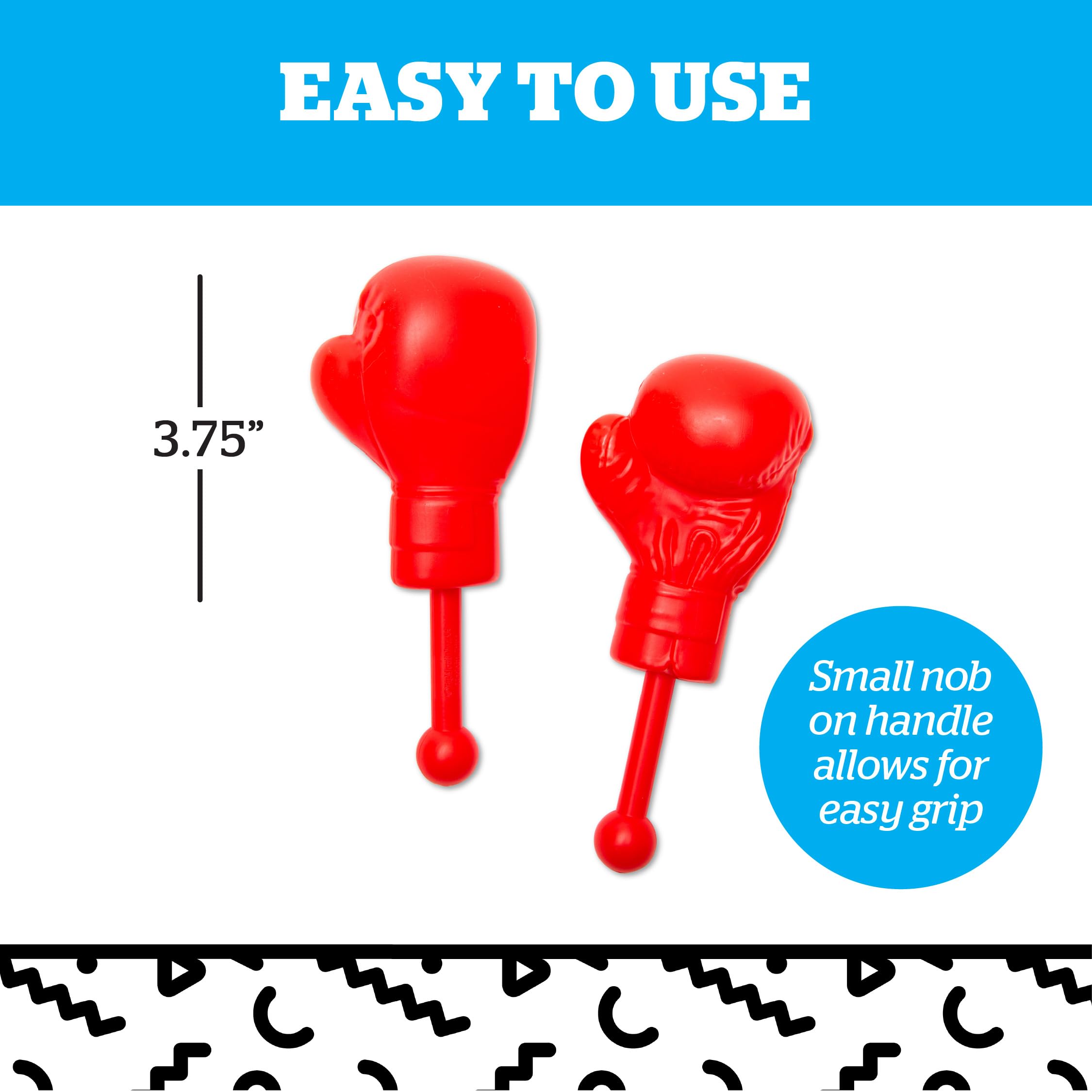 Bigmouth Red Boxing Gloves - Tiny Hands, Red, Small