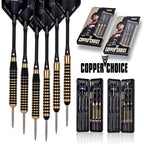 One80 ?He Dark Destroyerprofessional Steel Tip Dart 6 Barrels In Two Styles(20/22G) With Aluminum Shafts, Thick Flight, Slim Cas