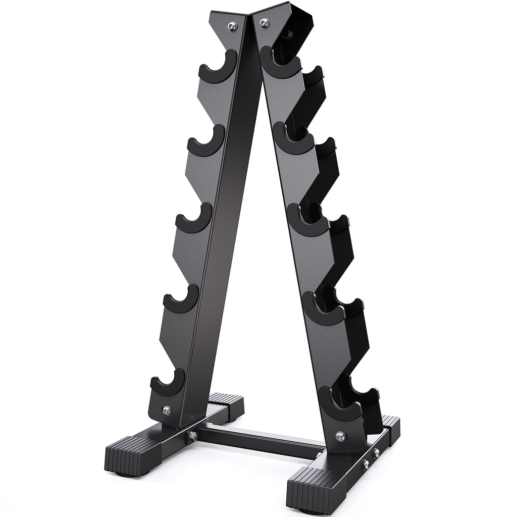 Akyen A-Frame Dumbbell Rack Stand Only, Weight Rack For Dumbbells Compact Home Gym Space Saver (480Lbs Weight Capacity, 2022 New