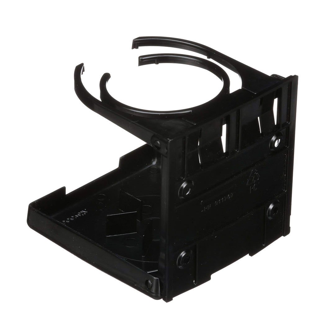 Attwood 2445-7 Fold-Up Dual Ring Drink Holder (Black)