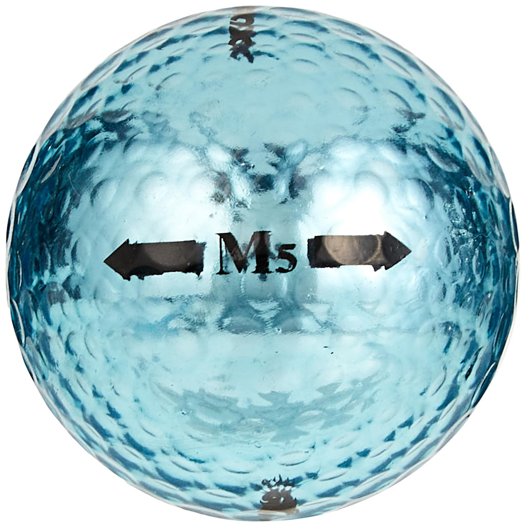 Chromax Metallic M5 Colored Golf Balls (Pack Of 6), Blue