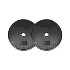 Yes4All Standard 1-Inch Cast Iron Weight Plates - 10Lbs Pair
