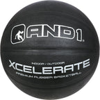 And1 Xcelerate Rubber Basketball: Game Ready, Official Regulation Size 7 (29.5      ) Streetball, Made For Indoor/Outdoor Basket