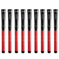 Winn Dri-Tac Standard Black/Red - 9 Piece Golf Grip Bundle