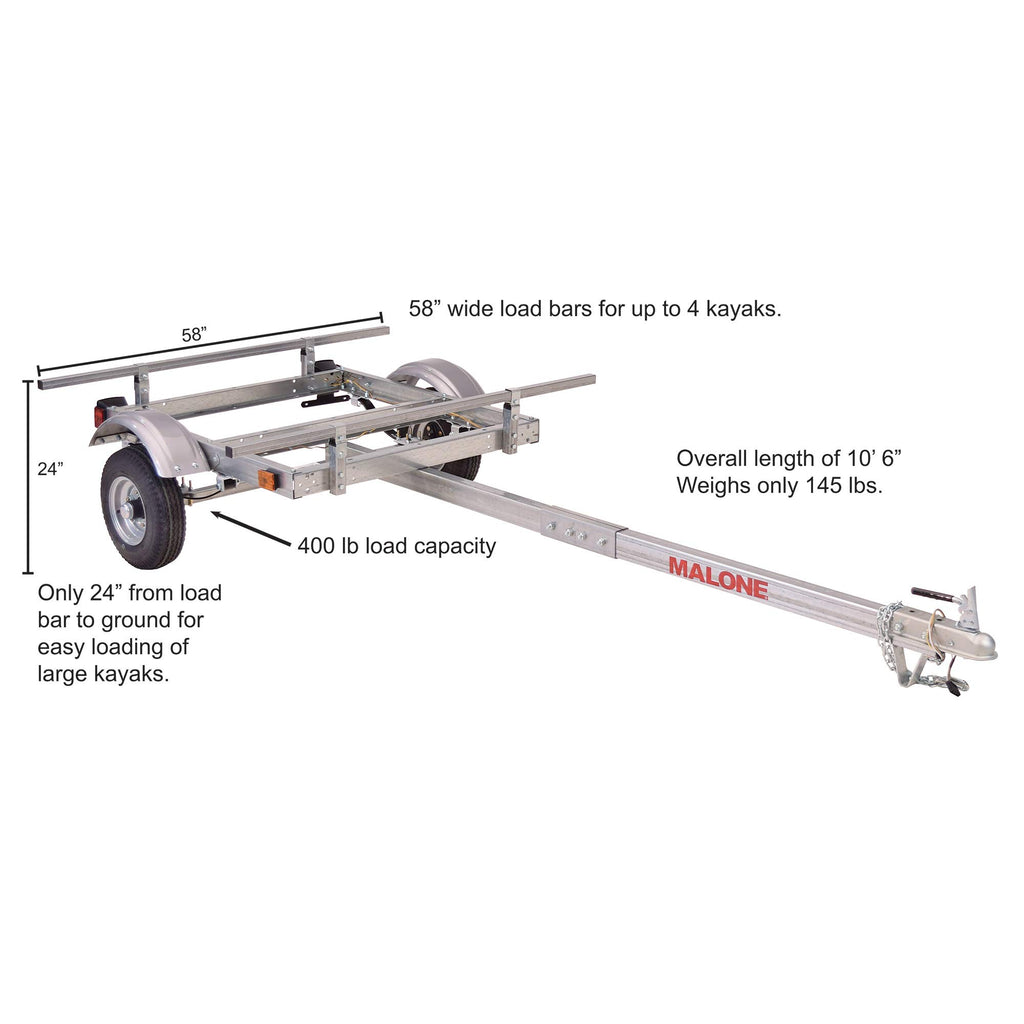 Malone Auto Racks Ecolight Sport Trailer