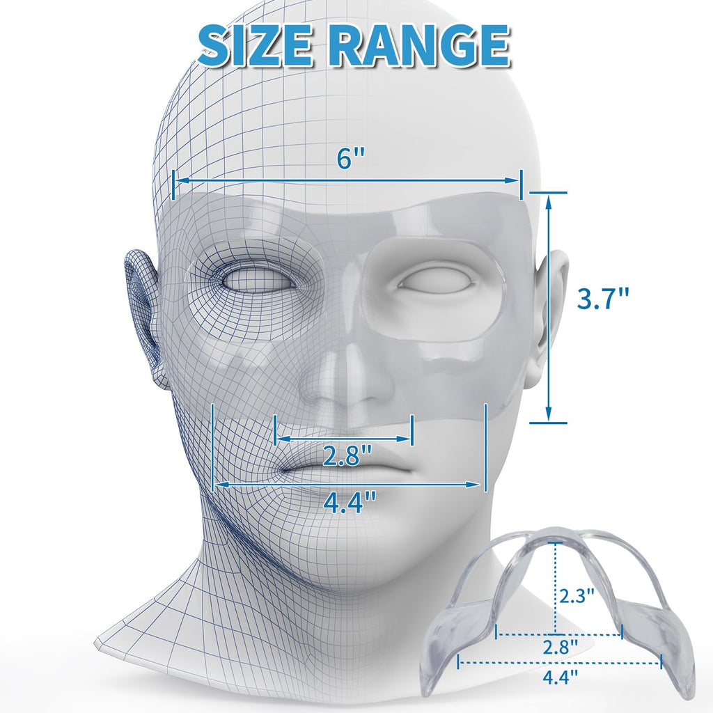Hiaaro Nose Guard For Broken Nose, Face Shield Masks For Soccer, Basketball, And Other Sports Protect, Adjustable, And Clear For