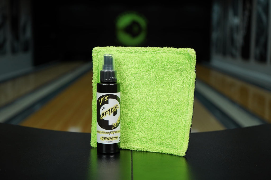 Ctd Power Pad  Microfiber Bowling Ball Cleaning Towel  Bowling Ball Cleaner  Removes Dirt & Oil  Bowling Supplies & Accessories