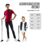 Pgm Golf Club Putter For Right Or Left Handed Golfers - 2 Pack Ambidextrous Putter For Boys And Girls - Two-Way Kids Putter, Adj