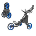 Caddytek Caddylite Ez V8 3 Wheel Golf Push Cart - Lightweight And Easy To Fold