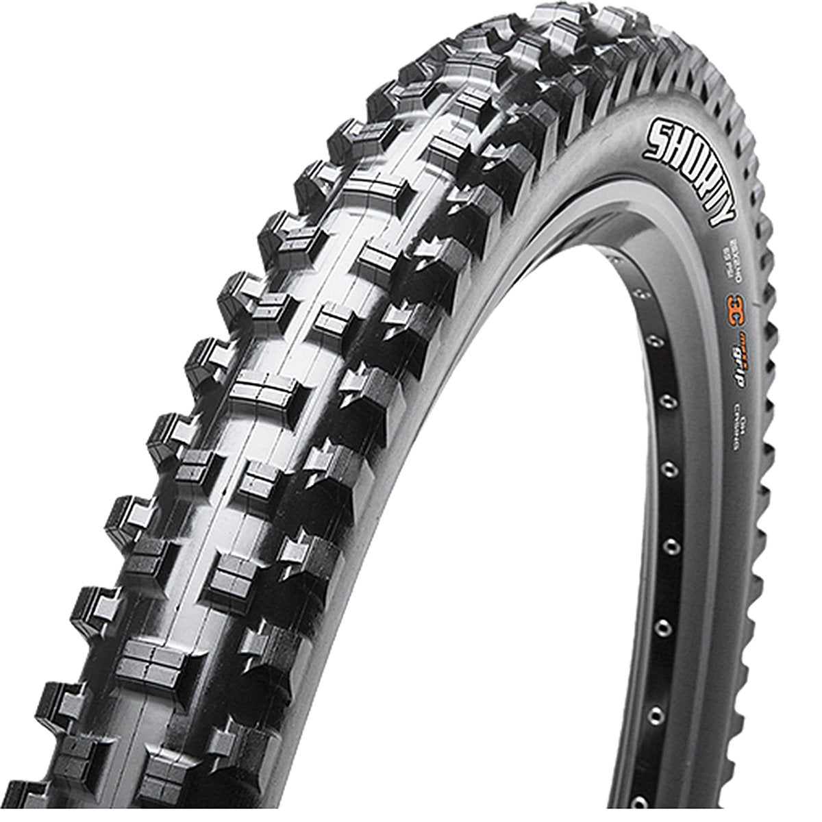 Maxxis Shorty 3C Tubeless Ready Folding Tire, 27.5-Inch , Black