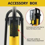 Toolitin Floor Bike Pump With Gauge,160 Psi High Pressure,Bicycle Pump Compatible With Presta And Schrader Valve,Bike Tire Pump