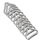 Mofuca 10Pcs Triangle Rings, Trampoline Mat Triangle Rings Trampolines Accessories V-Rings, Quick Connected(Triangle Ring)