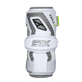 STX Cell VI Lacrosse Arm Pads, Extra Large, White, Pair