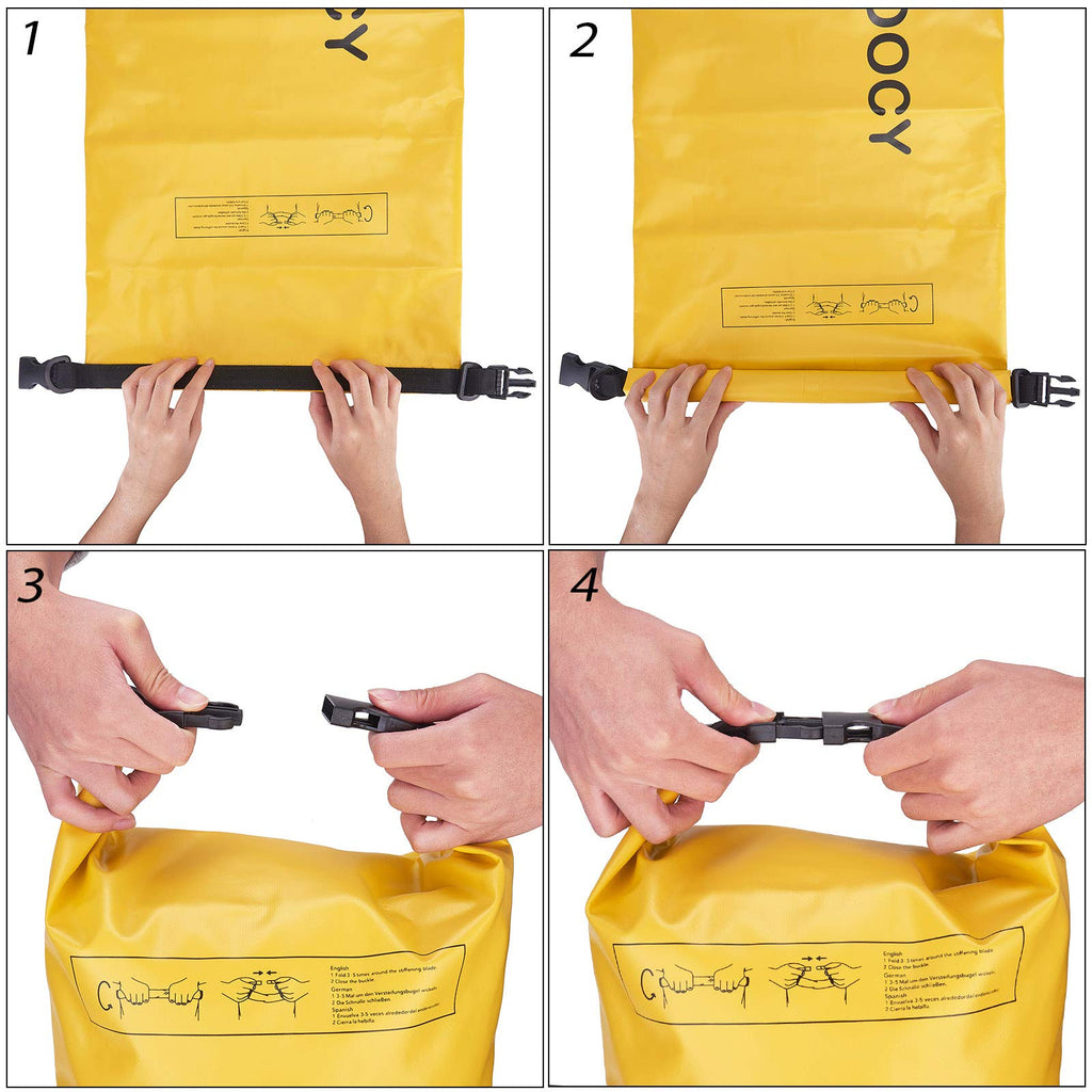 Moocy Pwc Anchor, Sand Rock Dry Bag Anchor For Jet Ski, Kayak, Small Boats, Power Watercrafts (10L)