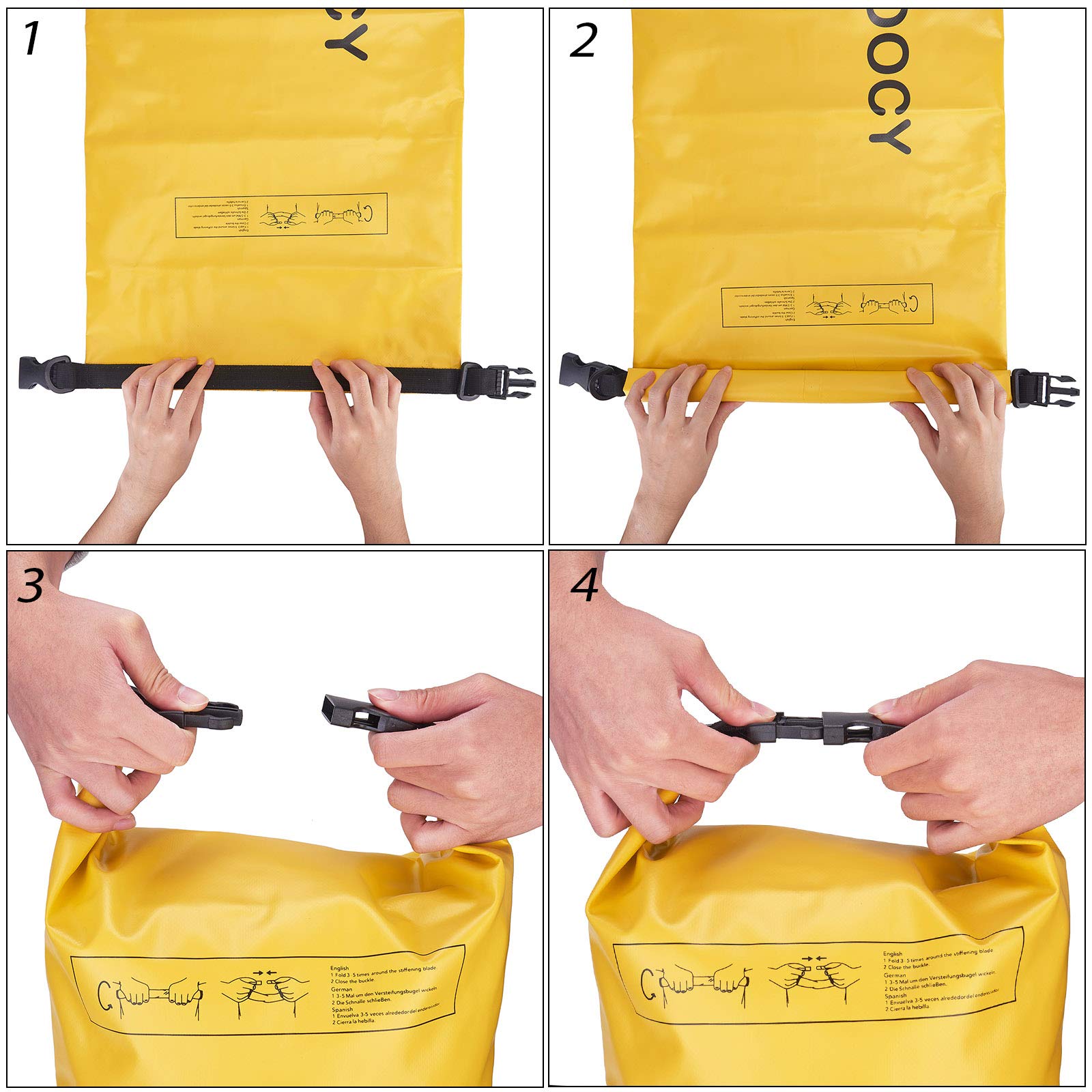 Moocy Pwc Anchor, Sand Rock Dry Bag Anchor For Jet Ski, Kayak, Small Boats, Power Watercrafts (10L)