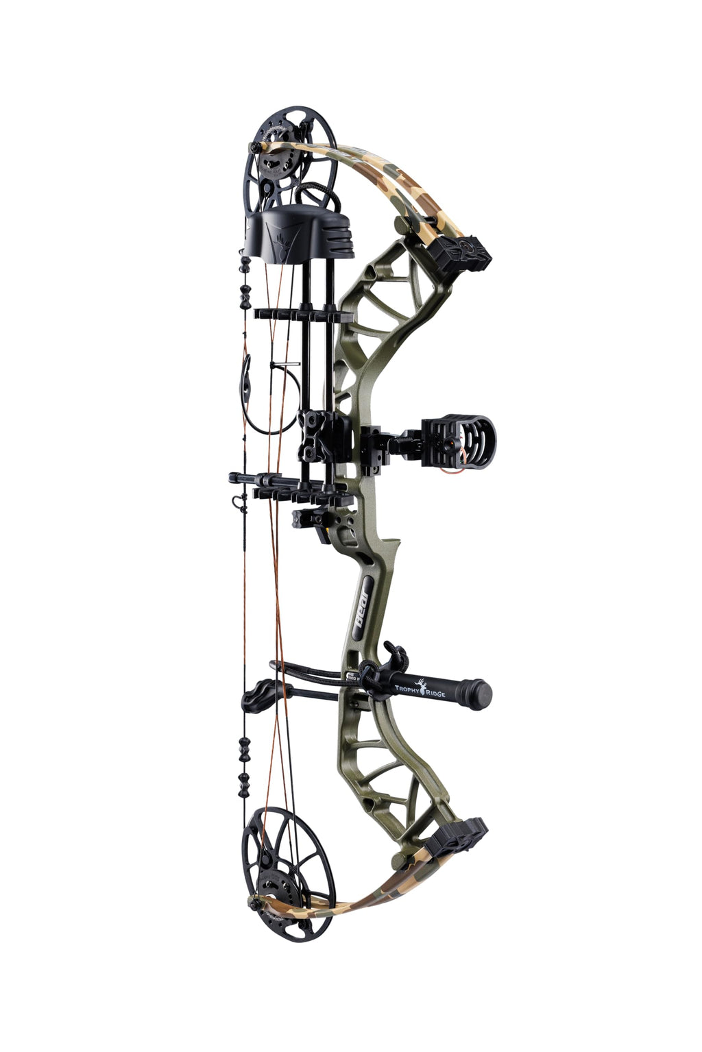 Bear Archery Legit MAXX Ready to Hunt Compound Bow Package, Right Hand, Green Throwback