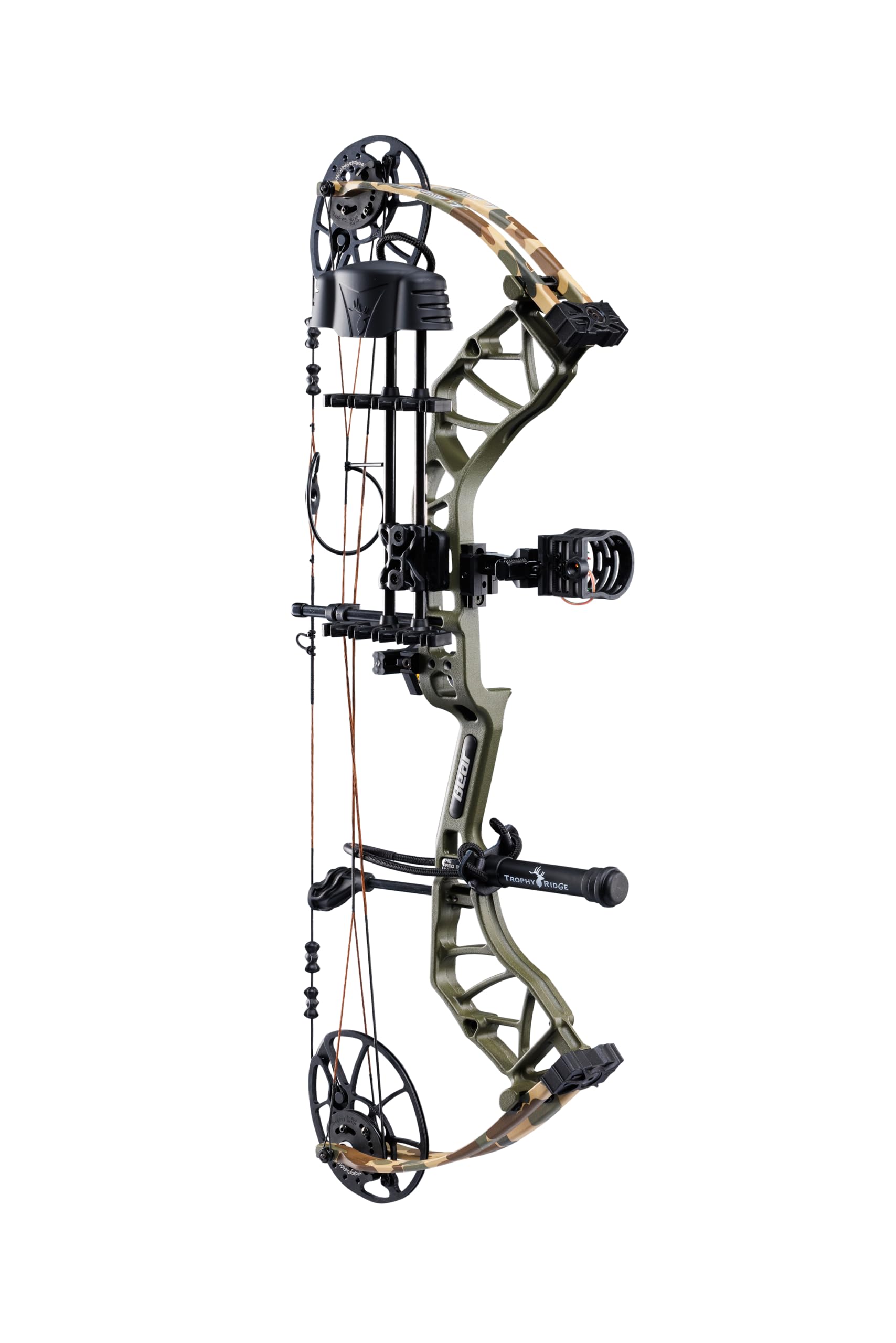 Bear Archery Legit MAXX Ready to Hunt Compound Bow Package, Right Hand, Green Throwback