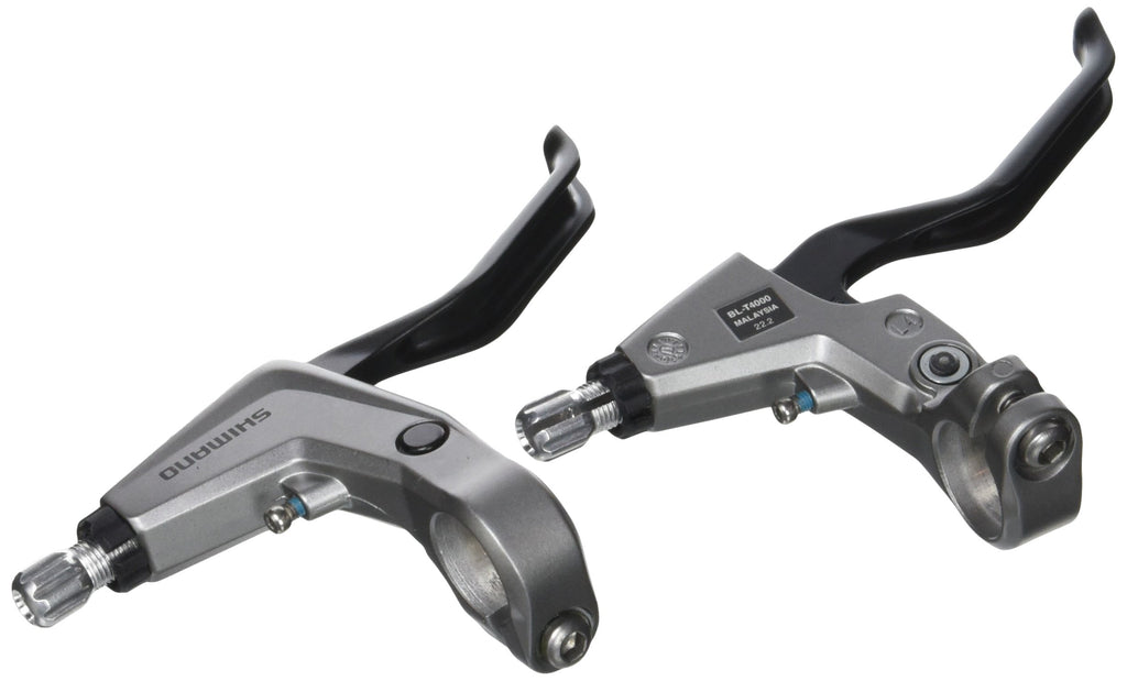 Shimano Bl-T4000 Alivio 2-Finger Brake Levers For V-Brakes - Silver