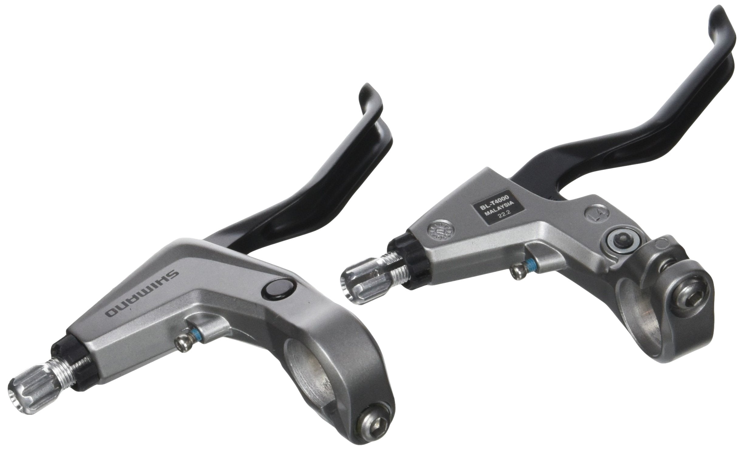 Shimano Bl-T4000 Alivio 2-Finger Brake Levers For V-Brakes - Silver