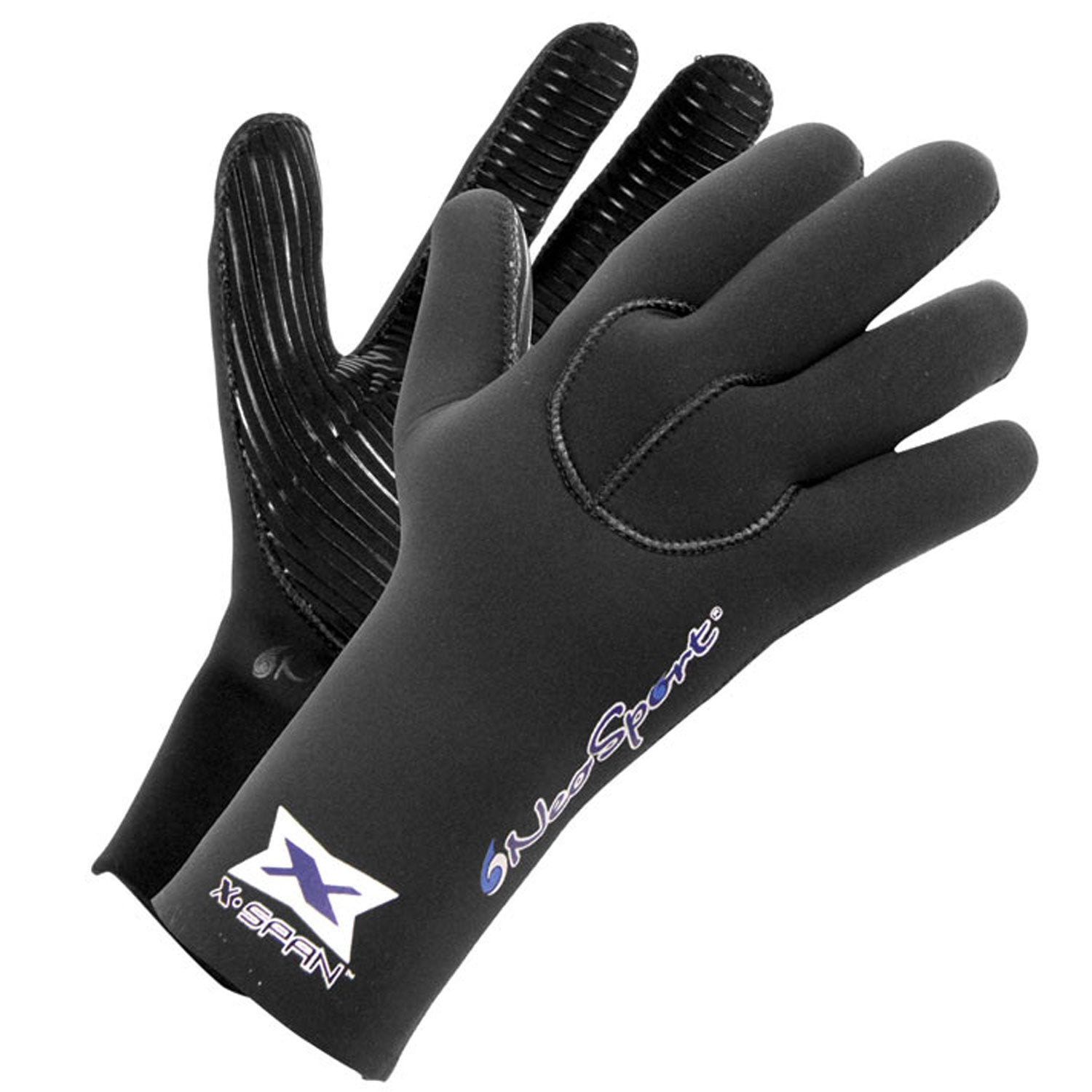 Neosport 7-Mm Xspan Glove (Black, X-Large) - Diving, Snorkeling & Waterskiing