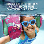 Speedo Unisex-Child Swim Arm Bands Begin To Swim , Berry