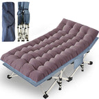 Oversize Camping Cot 32 W Extra Large Cot For Adults Cots For Sleeping Xxl Cots With Mattress Heavy Duty Camping Bed With Carry