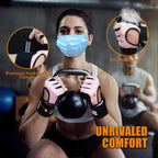 Atercel Fingerless Padded Palm Gloves Breathable With Wrist Support For Water Ski, Canoeing, Sailing, Jet Skiing, And Rowing For