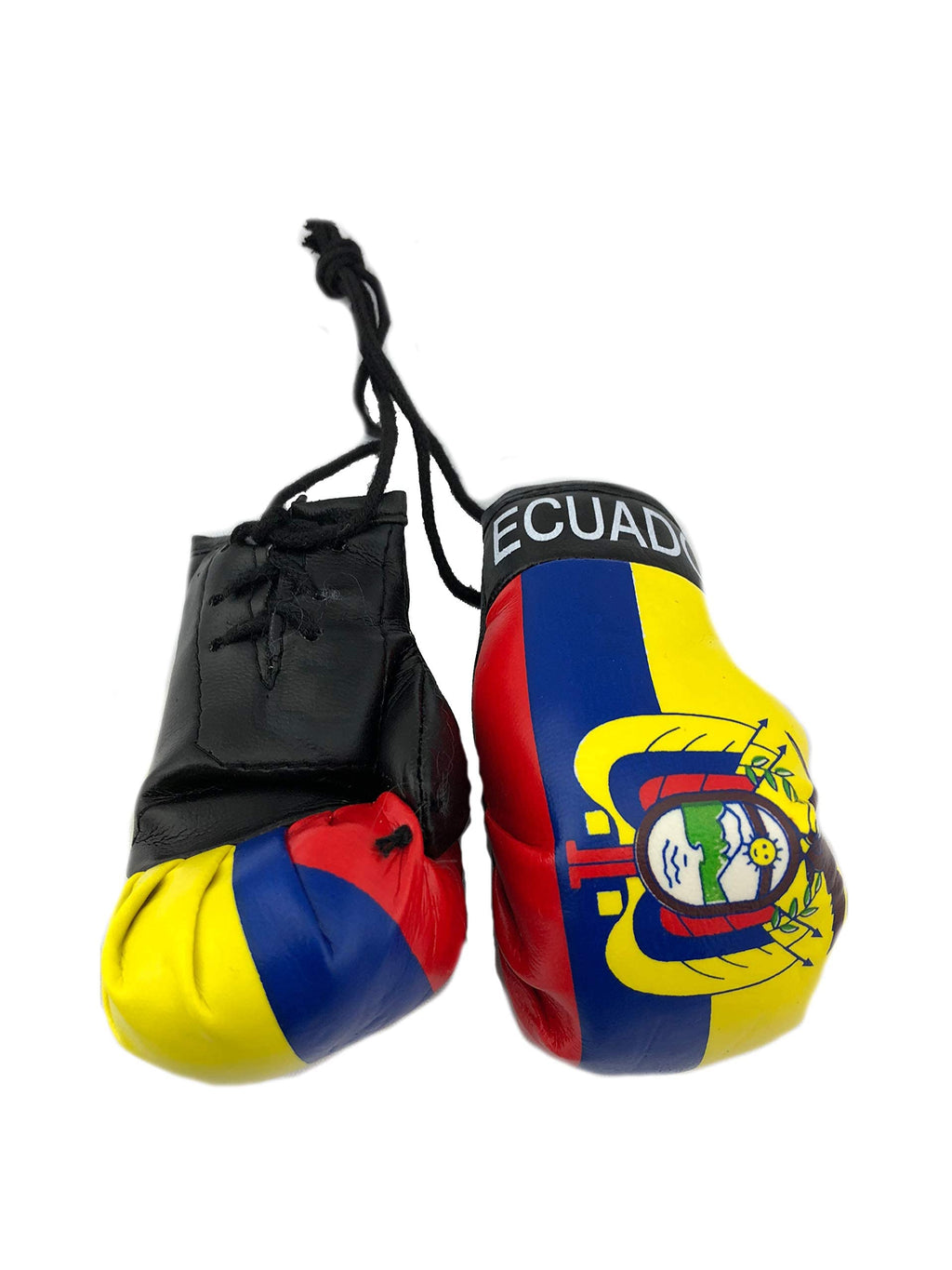 Red Hat Ent Hanging Car Mirror Mini Boxing Gloves (Ecuador)