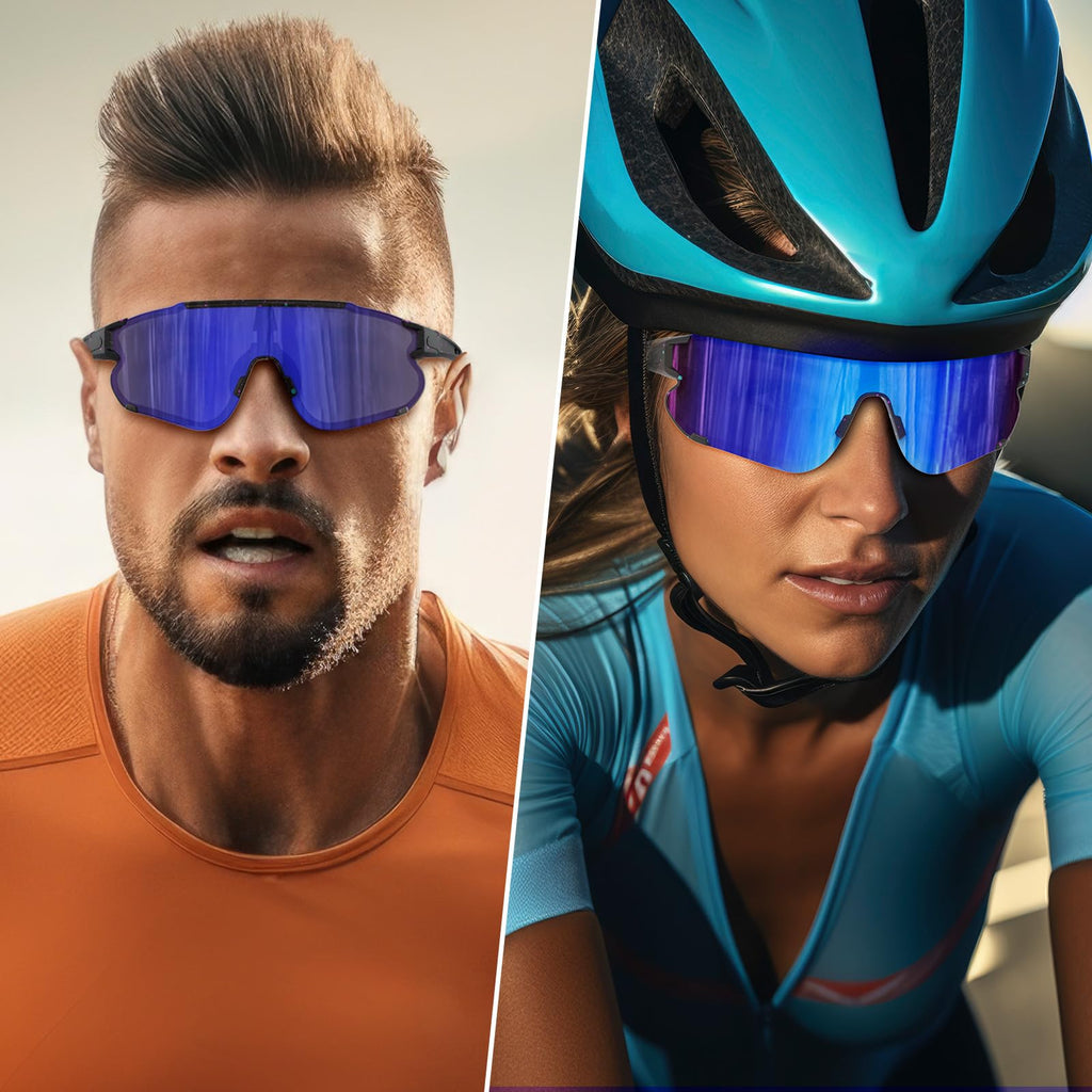Polarized Sports Sunglasses For Men Women,Running Fishing Baseball Sunglasses,Cycling Mtb Bike Glasses Uv400