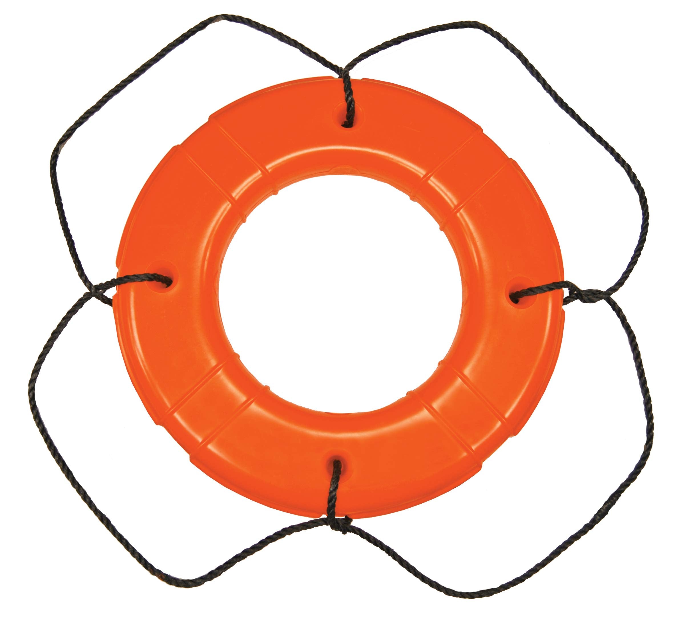 Taylor Made Products 569 Uscg Polyethylene Foam Life Ring (24'', Orange)