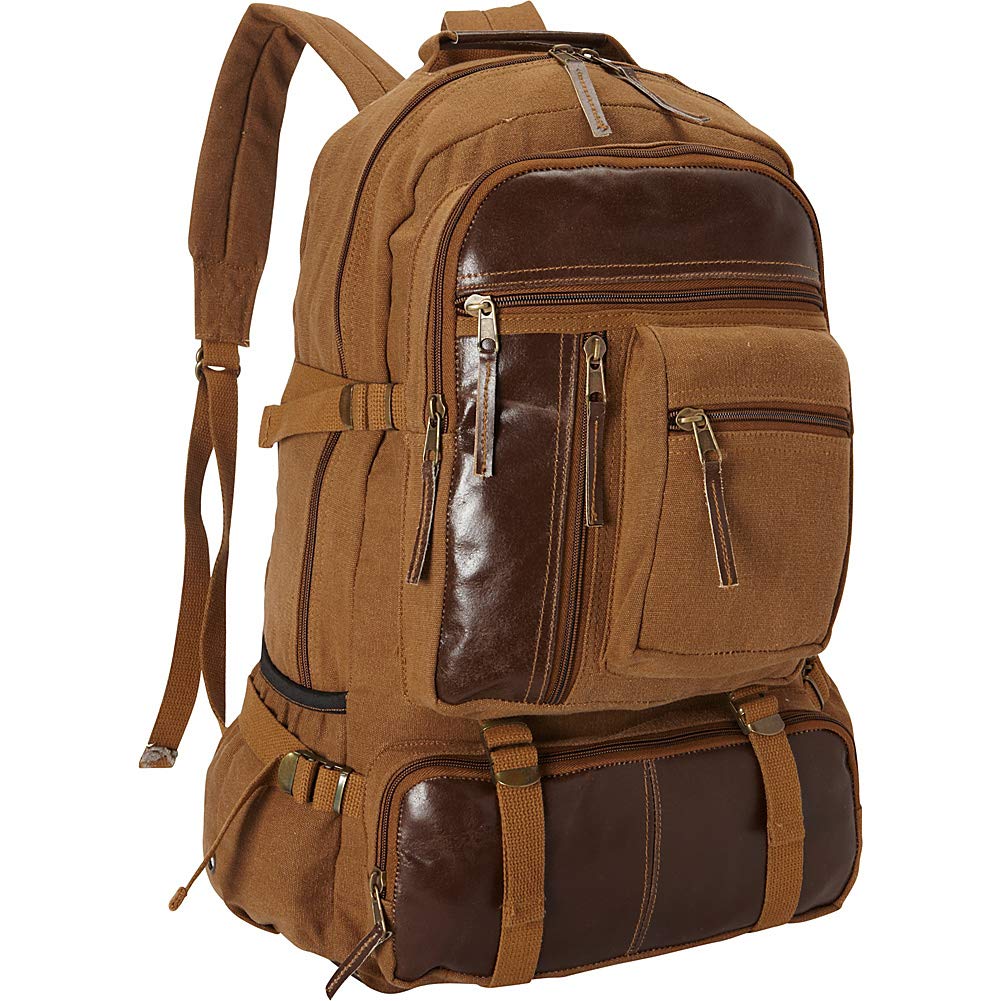 Retro Cantabrian Excursion Rucksack - Vintage Brown